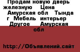 Продам новую дверь железную  › Цена ­ 10 000 - Амурская обл., Тында г. Мебель, интерьер » Другое   . Амурская обл.